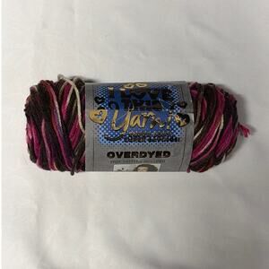 I Love This Yarn Overdyed Hope's Roses #01 Acrylic Yarn 251 Yds Discontinued